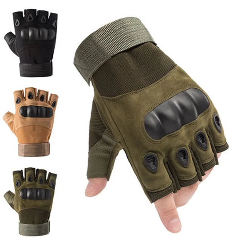 Tactical Full Finger Glove Joint Protection Suitable For Outdoor Sports Motorcycle Riding And Training Use