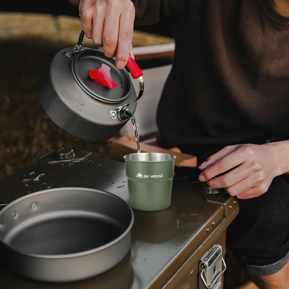 CampSip™ Stainless Steel Camping Cup – Your Essential Outdoor Companion