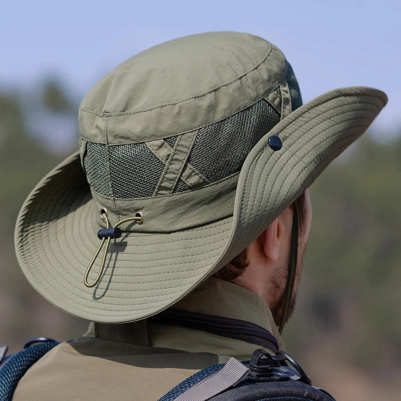 Xinbaoguan 100% Nylon Sun Hat — Large Brim & Breathable