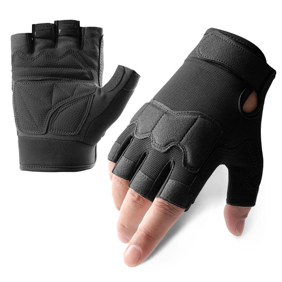 Tactical Gloves for Men, Touchscreen Motorcycle for Outdoor Sports Cycling Airsoft Paintball Hunting Hiking Camping Climbing