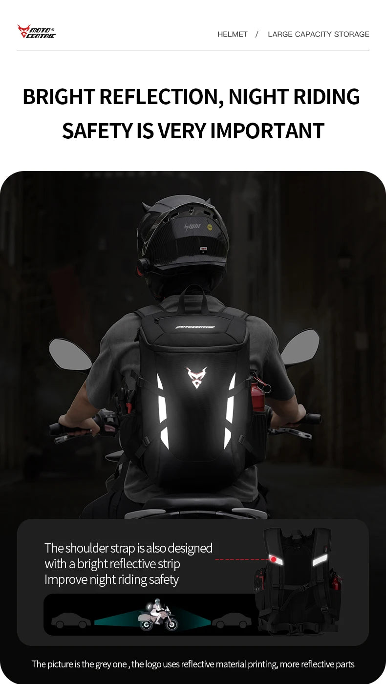 RidePack – Motorcycle Helmet & Travel Backpack