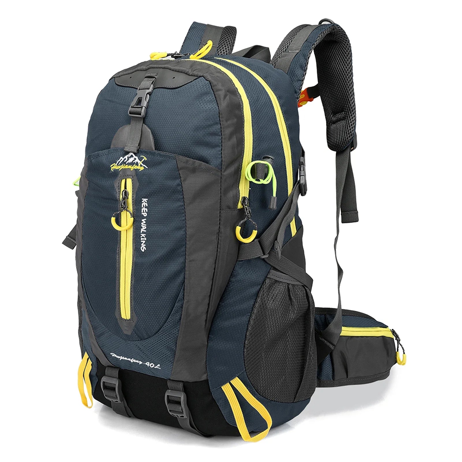 40L waterproof travel backpack, camping and hiking laptop bag, hiking backpack, men's and women's hiking backpack