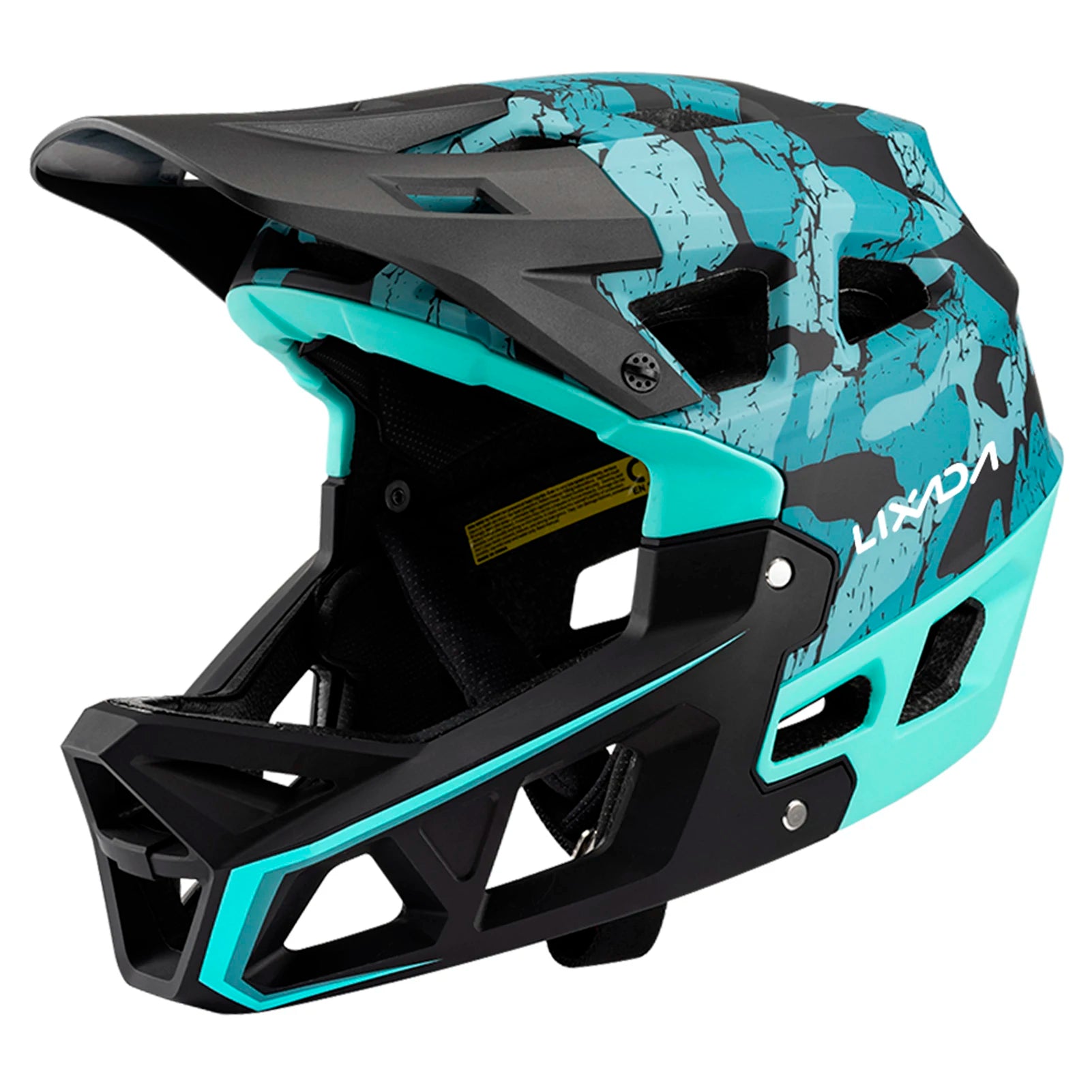 Full Face Mountain Bike Helmet – Adult Racing Downhill MTB Safety Gear
