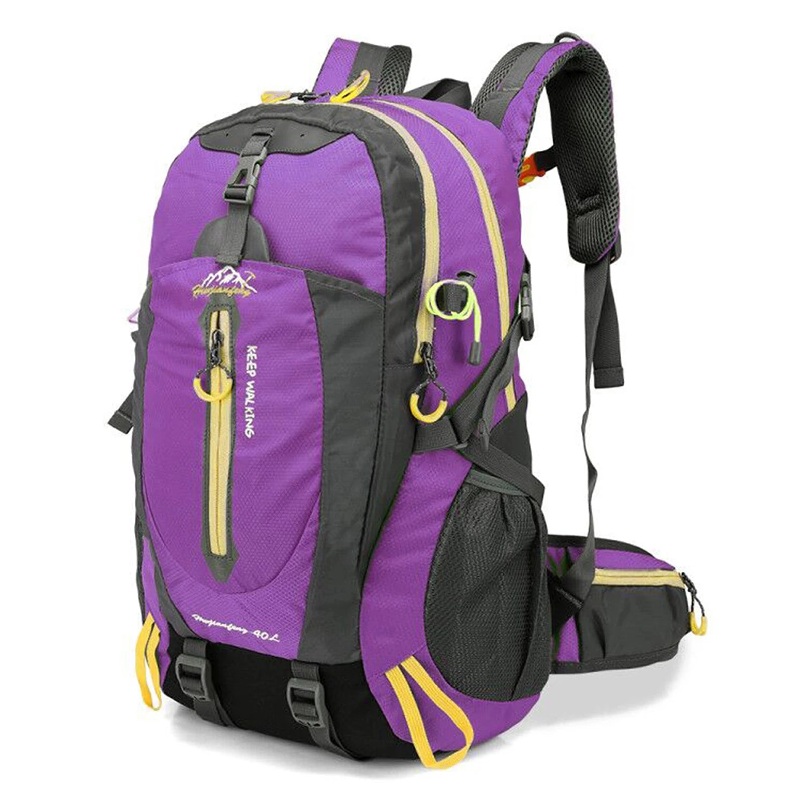 Cycle Climb 40L Water Resistant Travel Backpack Camp Hike Laptop Daypack Trekking Climb Back Bags For Outdoor  Men Women