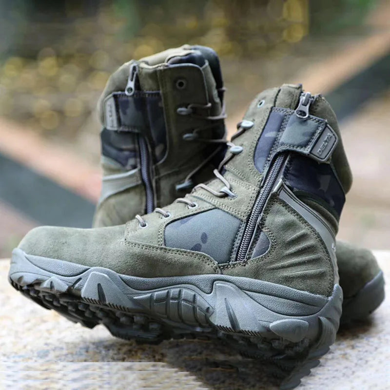 Men’s Outdoor Climbing & Work Safety Boots