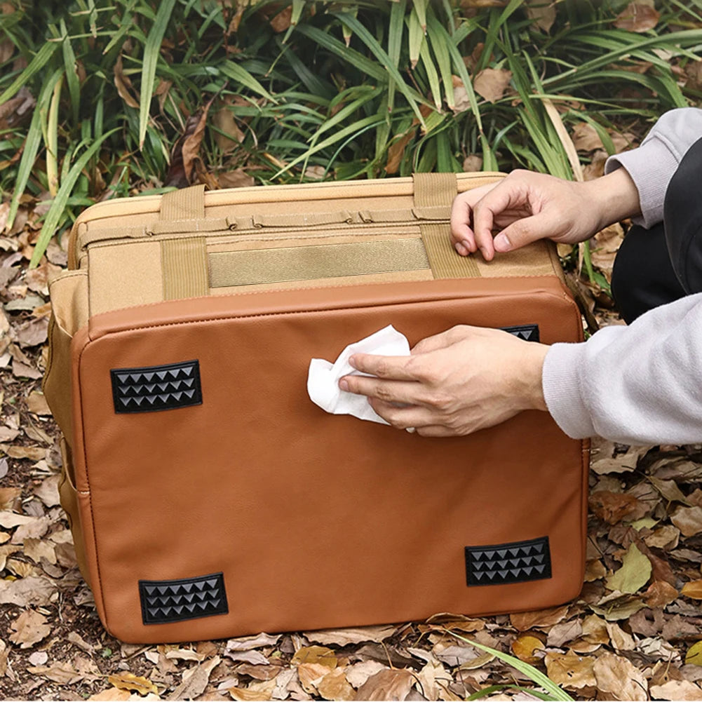 Camping Storage Bag Multi-Functional Outdoor Pack Heavy-Duty Cooking Gear Bag For Camping30L Multi-size Utility Camping Supplies