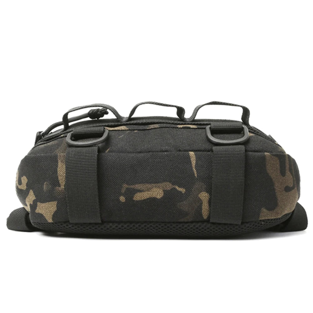 Fishing Chest Bag with Adjustable Straps Climbing Camping Backpack Large Capacity Travel Vest Backpack Outdoor Cycling Bag