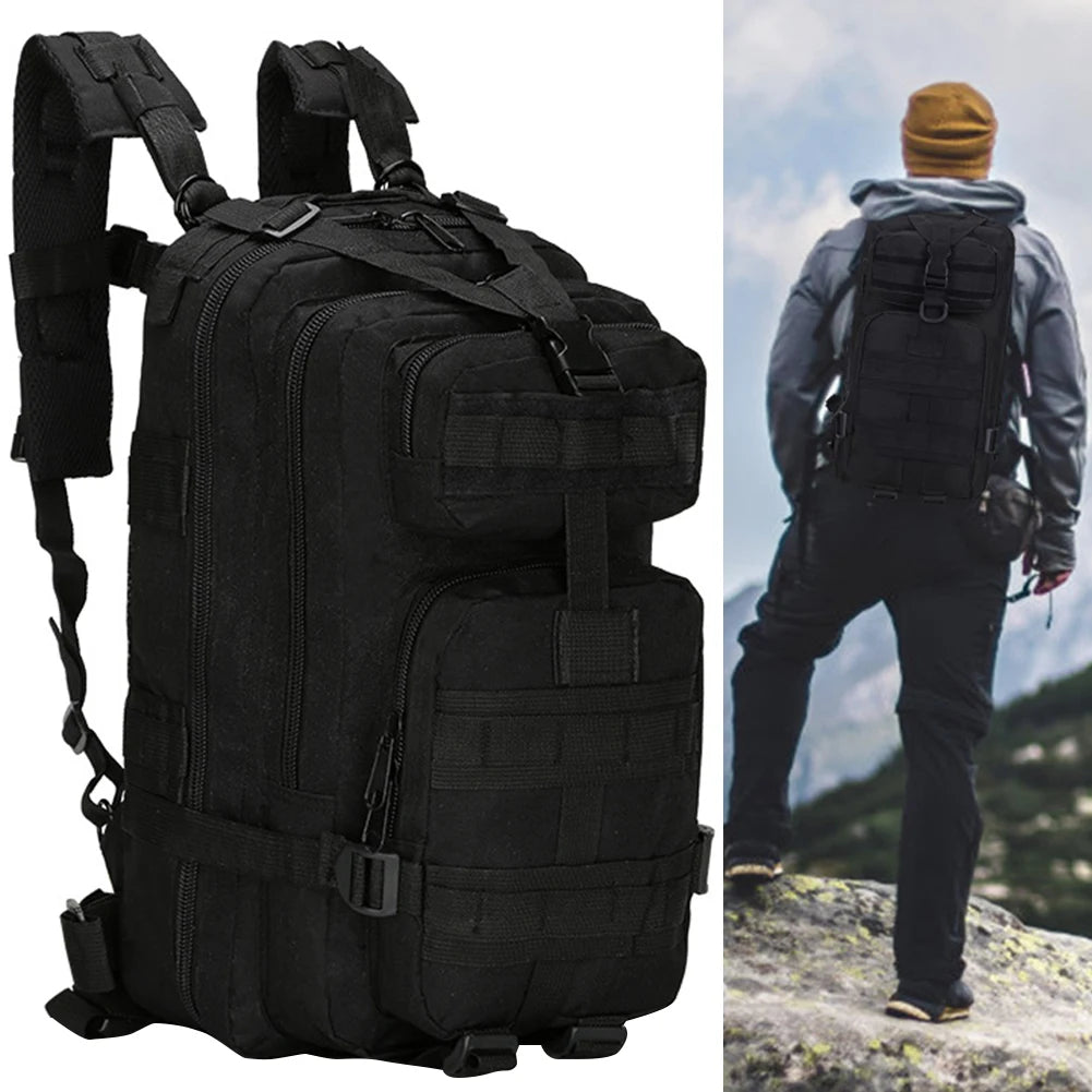 Mountaineering Backpack – Large Capacity, Adjustable & Breathable