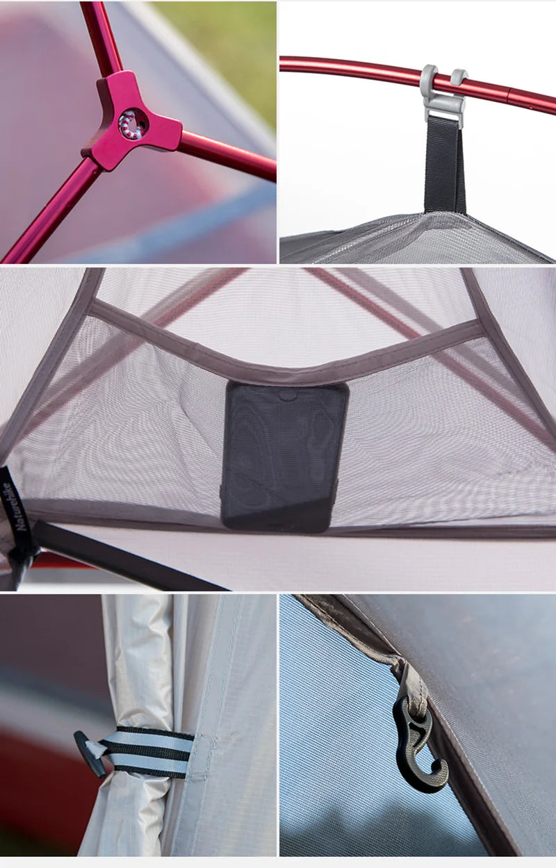 Naturehike Cloud Up – Ultralight 2-Person Camping Tent | Waterproof & Easy Setup