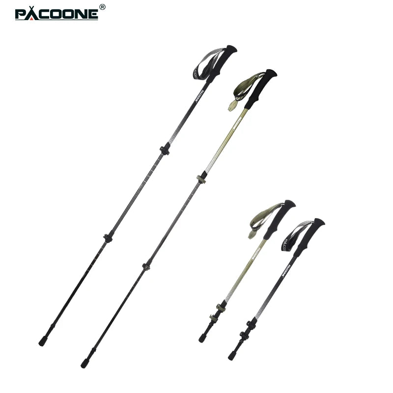 PeakLance™ Carbon Fiber Trekking Pole – Precision. Power. Packability.