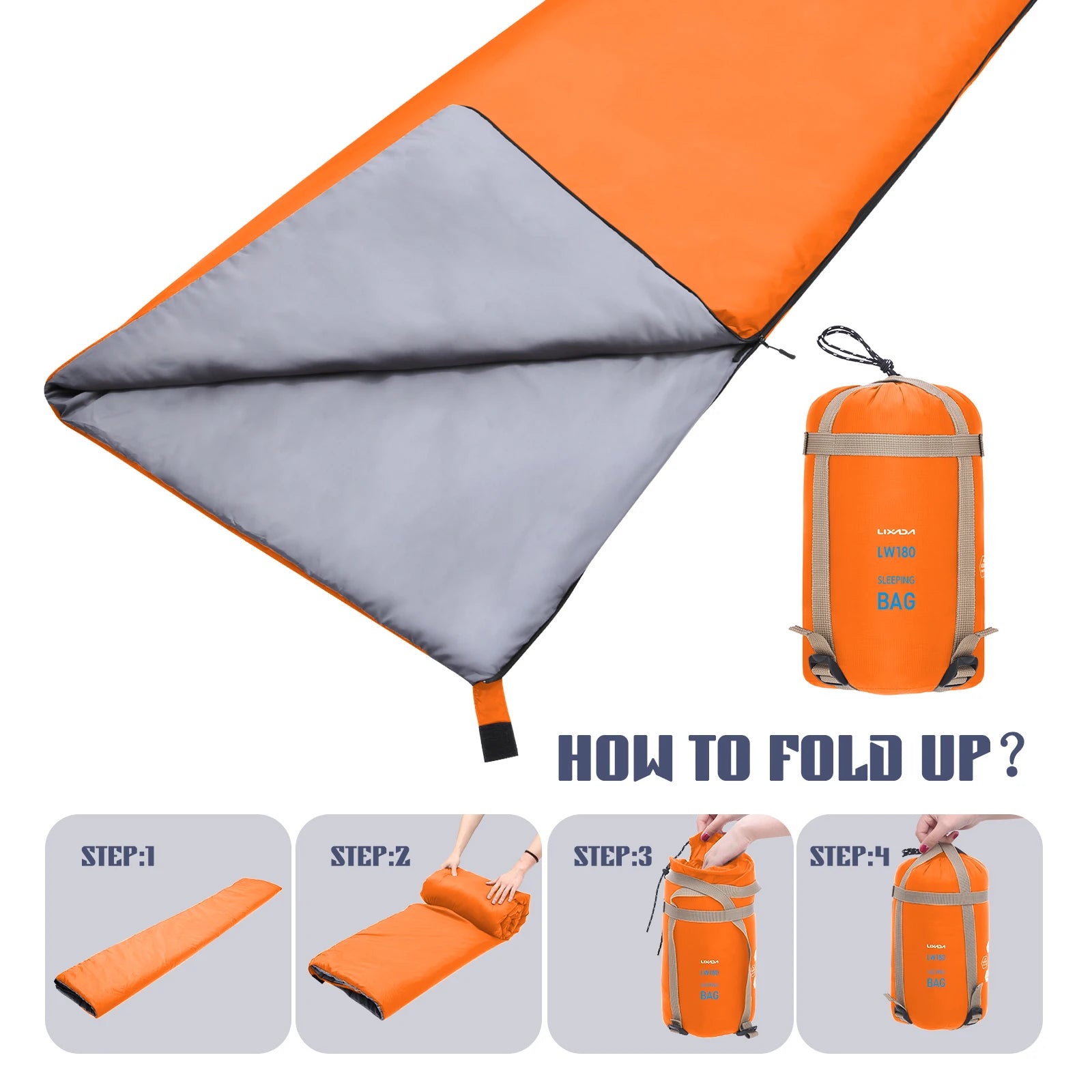 LightTrail – Ultralight Envelope Sleeping Bag