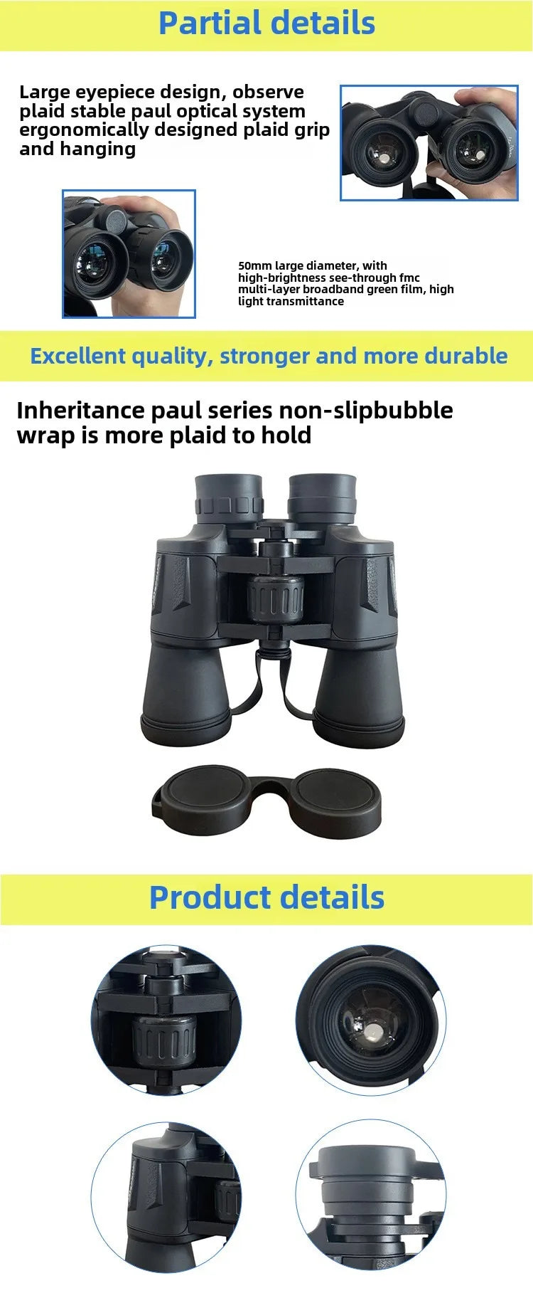 Binoculars - Ideal for Outdoor Use, Twin - Eyepiece Telescopes
