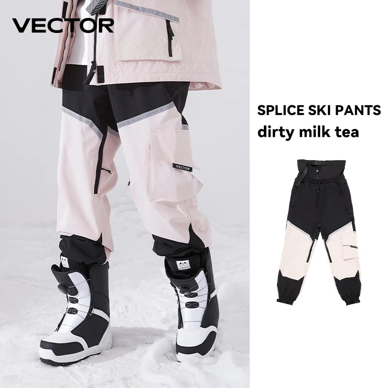 Women's Winter Ski Pants – Windproof & Waterproof Snow Trousers for Outdoor Adventures