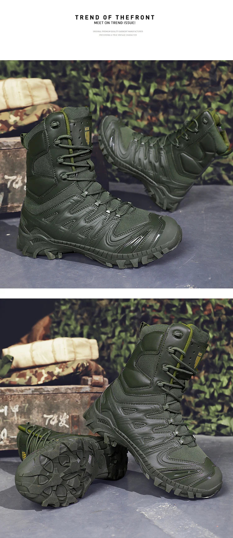 IronClad™ Desert Ops Tactical Boots