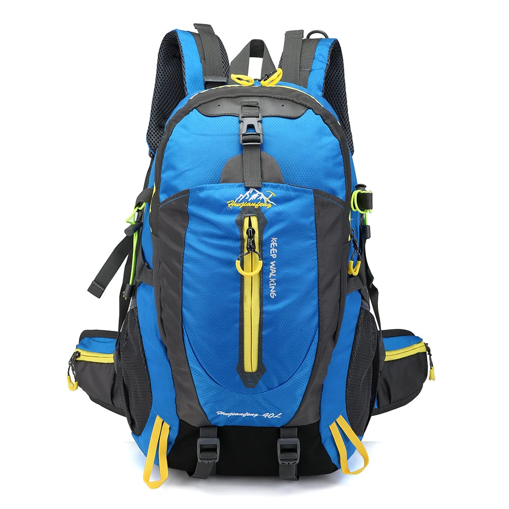 Cycle Climb 40L Water Resistant Travel Backpack Camp Hike Laptop Daypack Trekking Climb Back Bags For Outdoor  Men Women