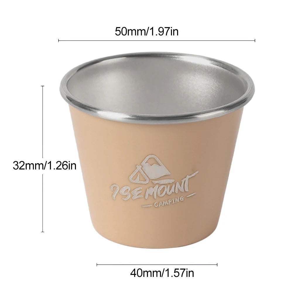 CampSip™ Stainless Steel Camping Cup – Your Essential Outdoor Companion