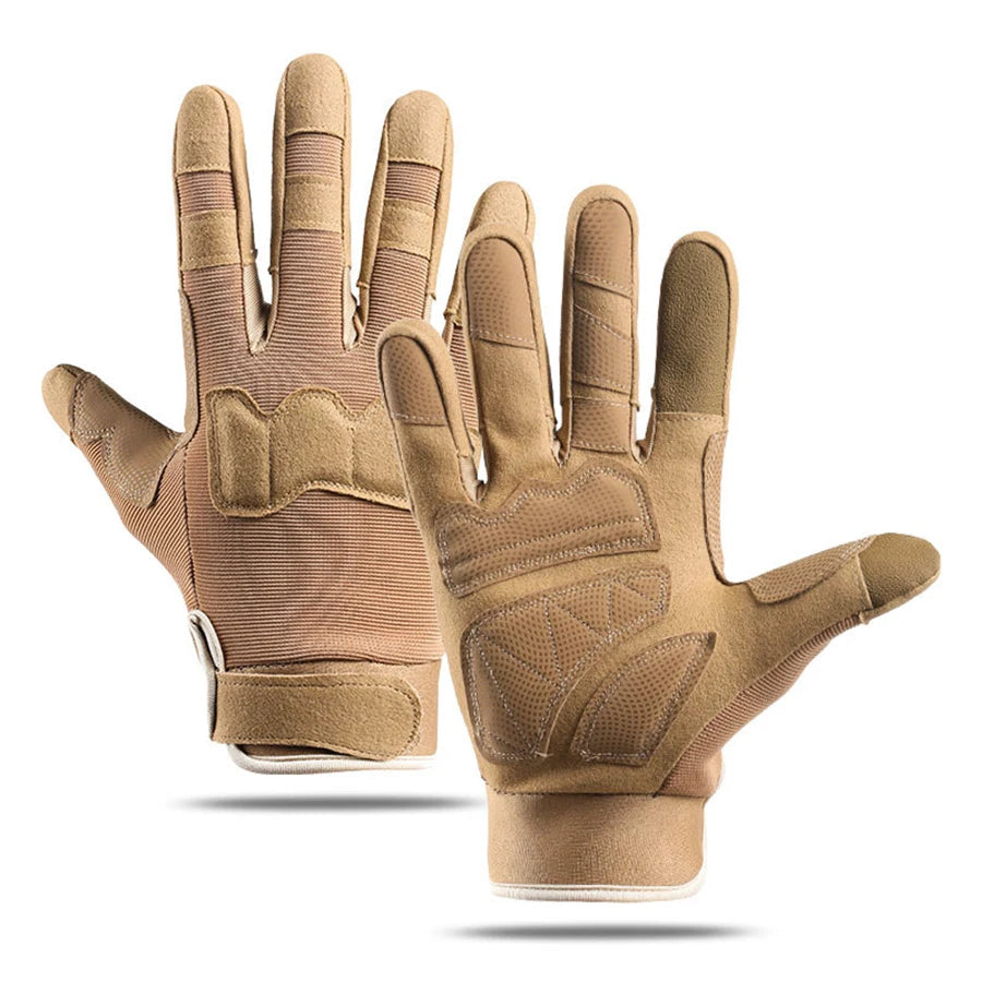Tactical Gloves for Men, Touchscreen Motorcycle for Outdoor Sports Cycling Airsoft Paintball Hunting Hiking Camping Climbing