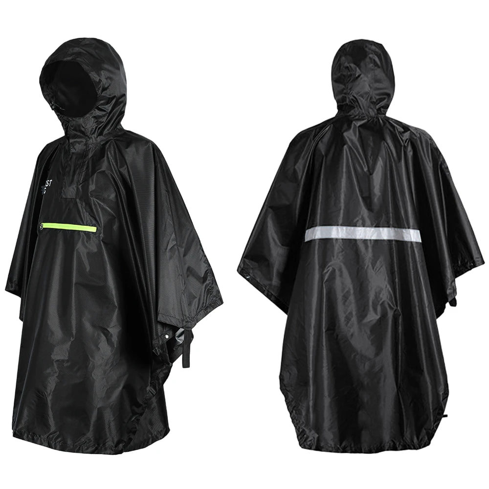 Waterproof Raincoat – Durable, Reflective & Safe for Outdoor Activities