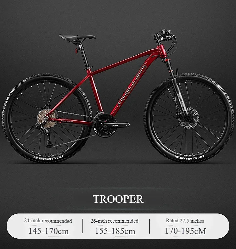 27/30 Speed Mountain Bike 27.5-inch MTB