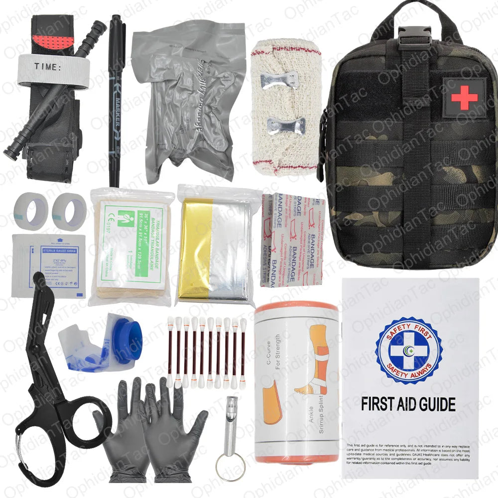 SurvivorPro™ 17-Piece Outdoor Emergency Kit
