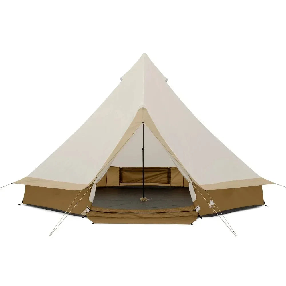 GlampLite™ 8-Person Bell Tent – Ultimate Outdoor Luxury