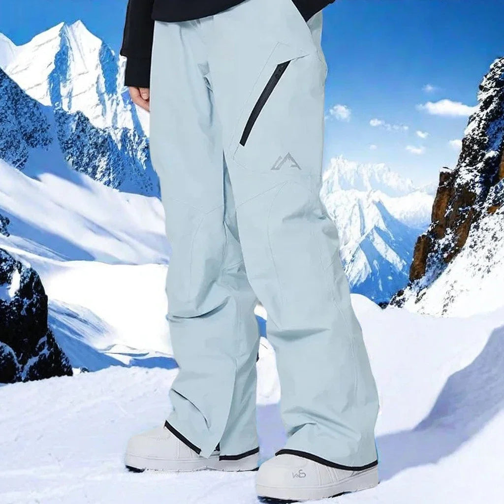 Winter 2025 Women's Snow Pants – Waterproof & Windproof Ski Overalls