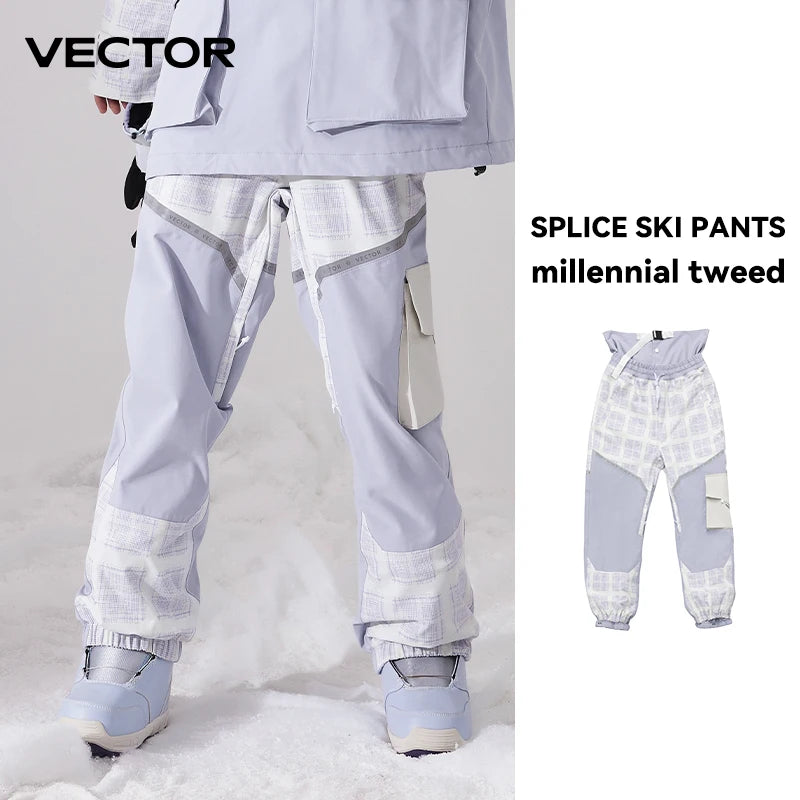 Women's Winter Ski Pants – Windproof & Waterproof Snow Trousers for Outdoor Adventures
