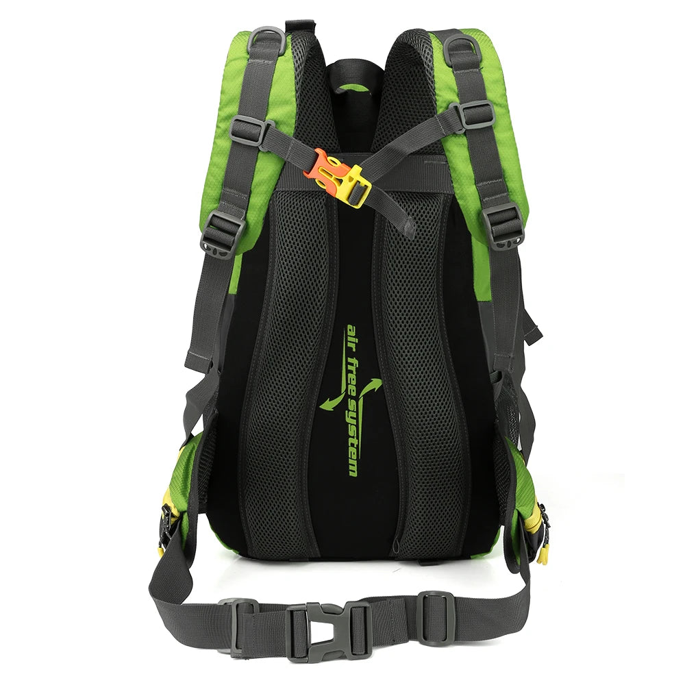 Cycle Climb 40L Water Resistant Travel Backpack Camp Hike Laptop Daypack Trekking Climb Back Bags For Outdoor  Men Women