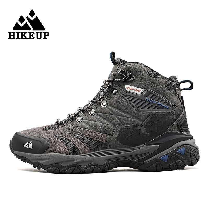 Men’s Hiking Boots – Suede High-Top Rainproof Tactical Combat Outdoor Shoes