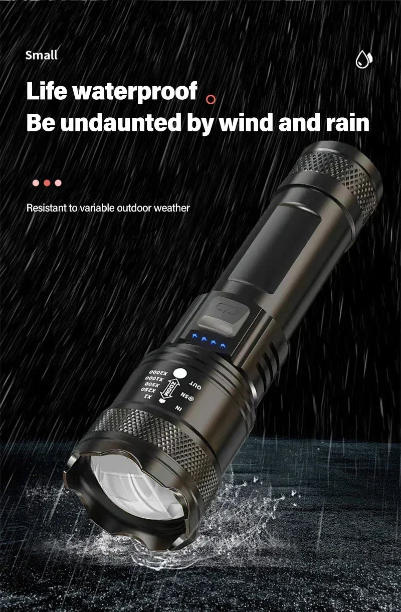 TactiGlow™ Rechargeable LED Flashlight