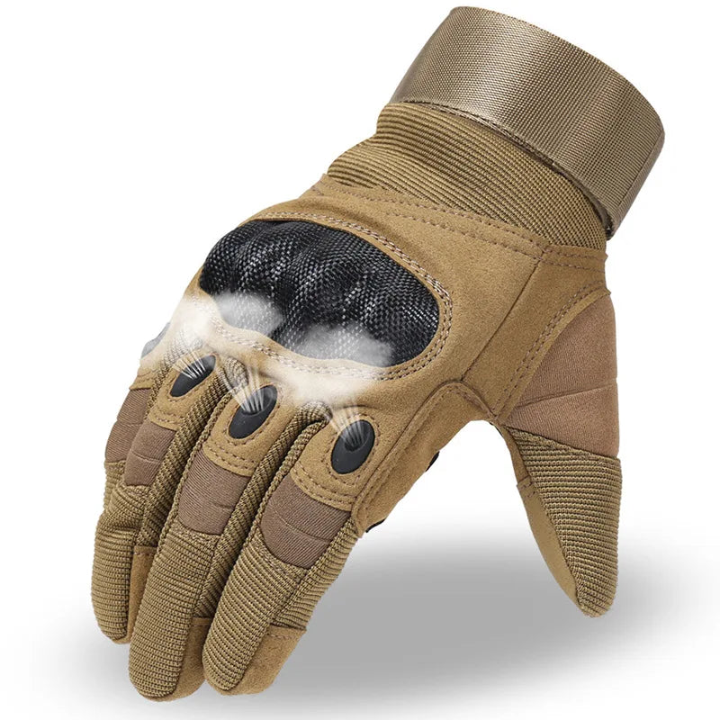 Tactical Full Finger Combat Gloves Hand Protective Gear Handwear Hunting Milsim Hiking Sports Outdoor Climbing Gloves