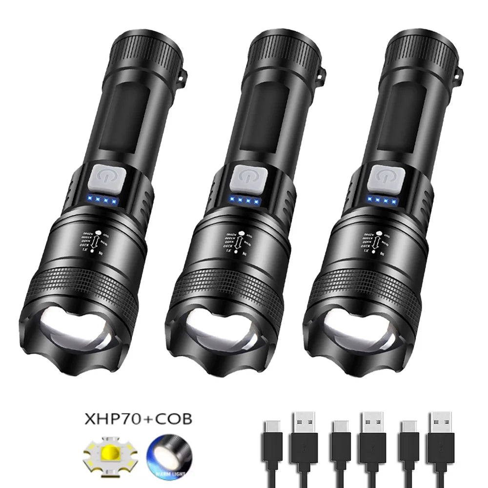 TactiGlow™ Rechargeable LED Flashlight