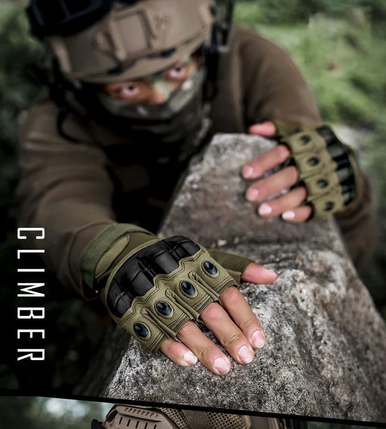 Tactical Gloves for Men Women Spring Summer Protective Soft Shell Anti Slip Outdoor Motorcycle Sports Training Military Cycling