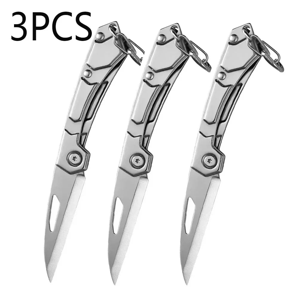 Camping Folding Knife Fruit Knife Outdoor Knife Sharp Blade Utility Knife Portable Hunting Knife Multi-function Pocket Knife