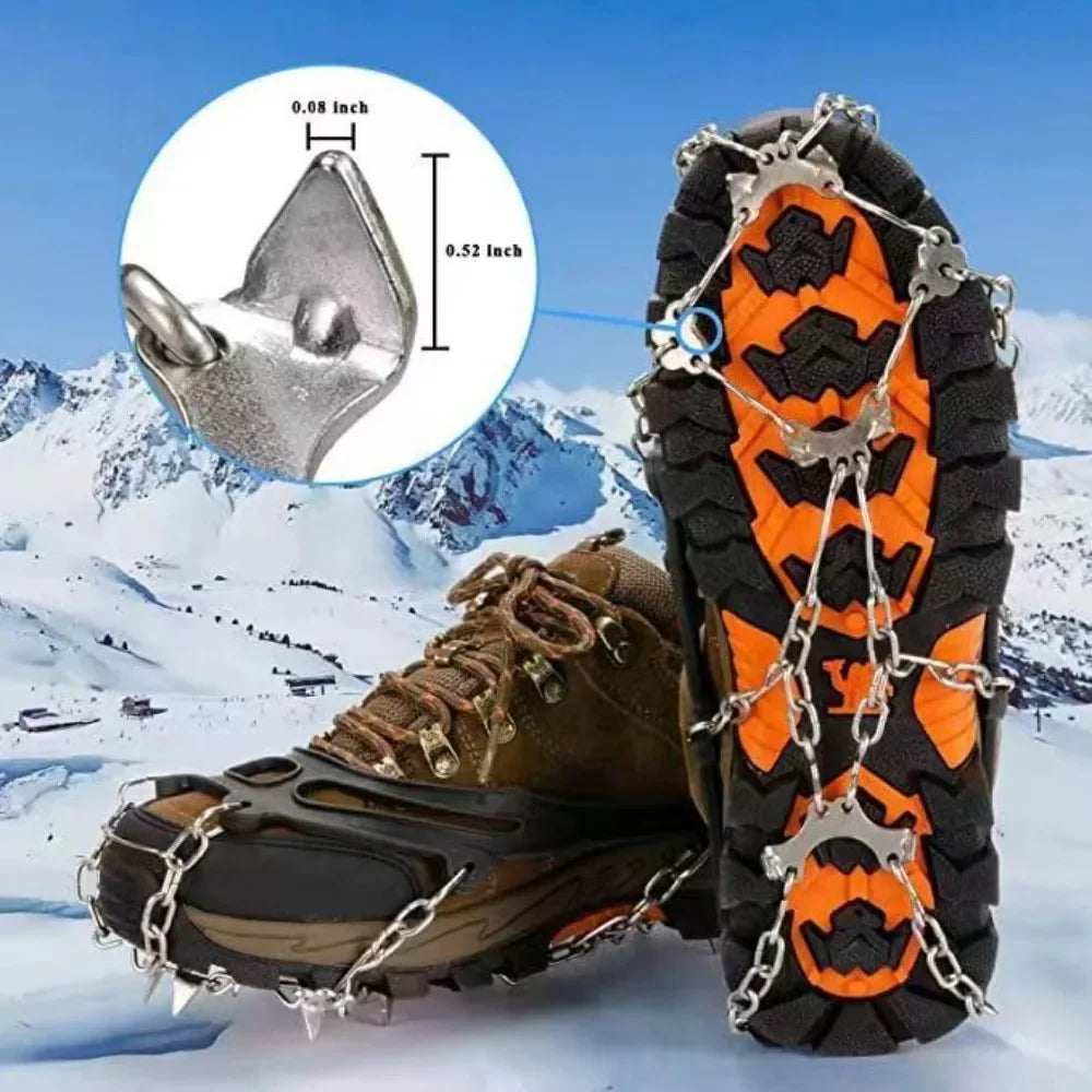IceGrip Pro™ Winter Spikes – Grip the Ice, Own the Trail
