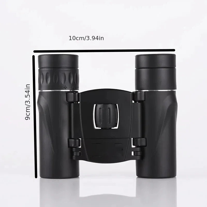 High definition remote binoculars - portable foldable telescopes suitable for outdoor hunting, travel, and camping