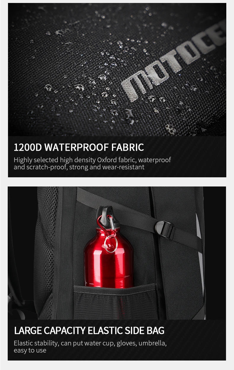 RidePack – Motorcycle Helmet & Travel Backpack