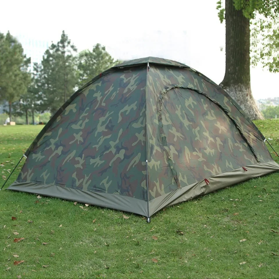 StealthCam Camouflage Camping Tent – Lightweight & Portable Single Layer
