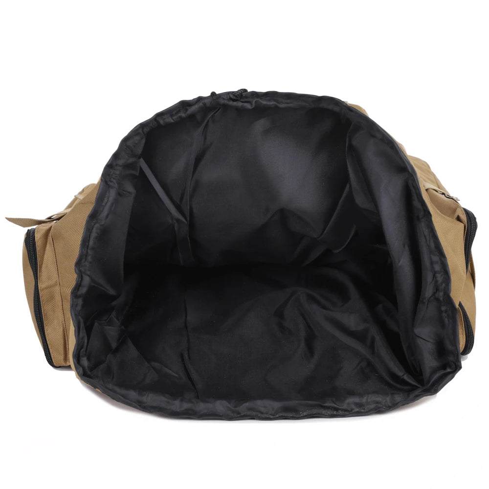 Large Capacity Hiking Backpack – Canvas Outdoor Tactical Rucksack