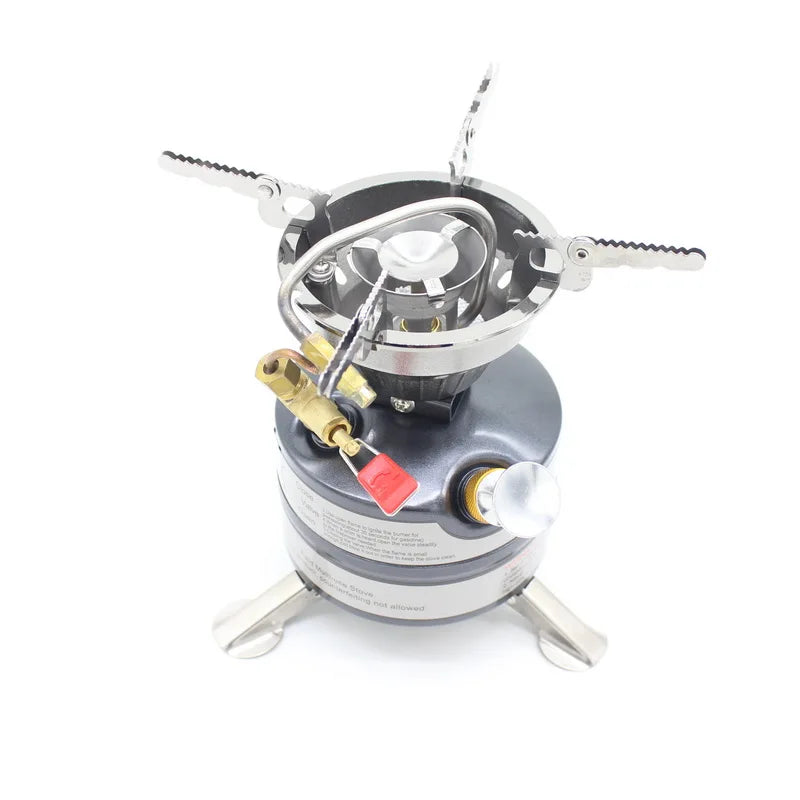 Portable Outdoor Camping Liquid Fuel Gasoline Oil Burning Stove Cooking Picnic Furnace