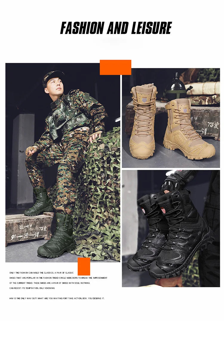 IronClad™ Desert Ops Tactical Boots