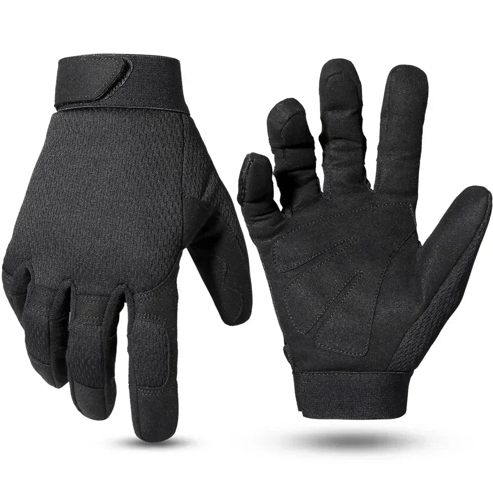 Tactical Gloves Anti-skid Outdoor Bicycle Airsoft Shooting Paintball Hunting Hiking Sports Combat Work Gear Lightweight Men