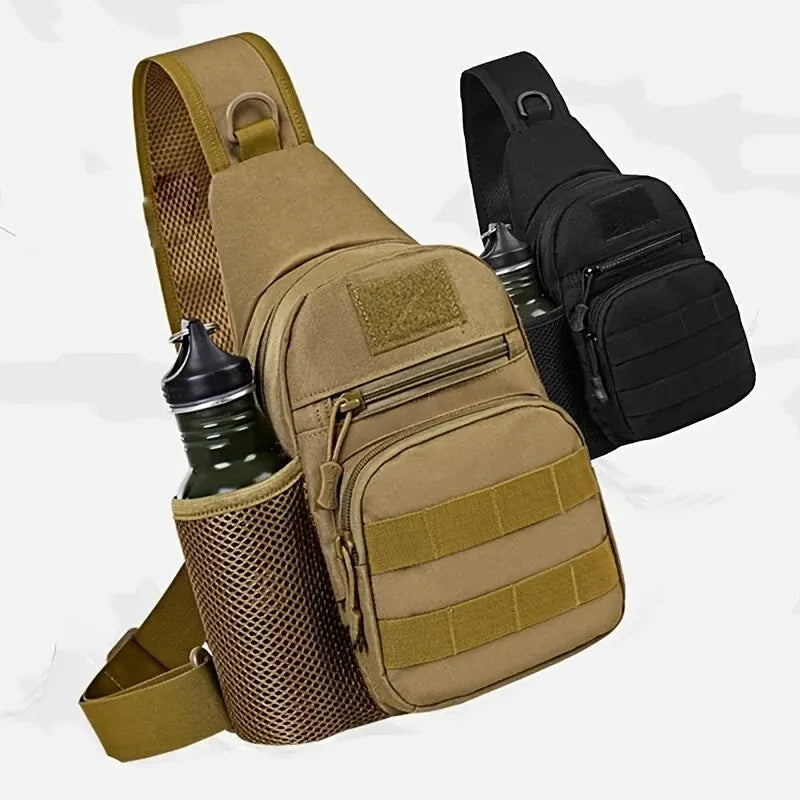 Military Shoulder Bag, Trekking Chest Sling Bag,  Backpack For Hiking Outdoor Camping Fishing