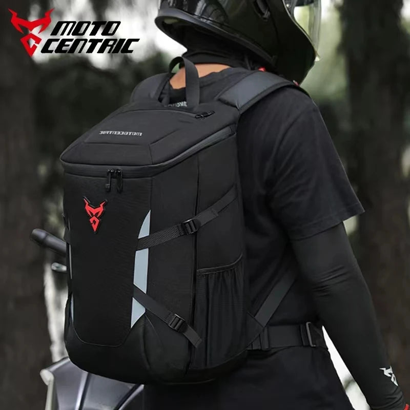 RidePack – Motorcycle Helmet & Travel Backpack
