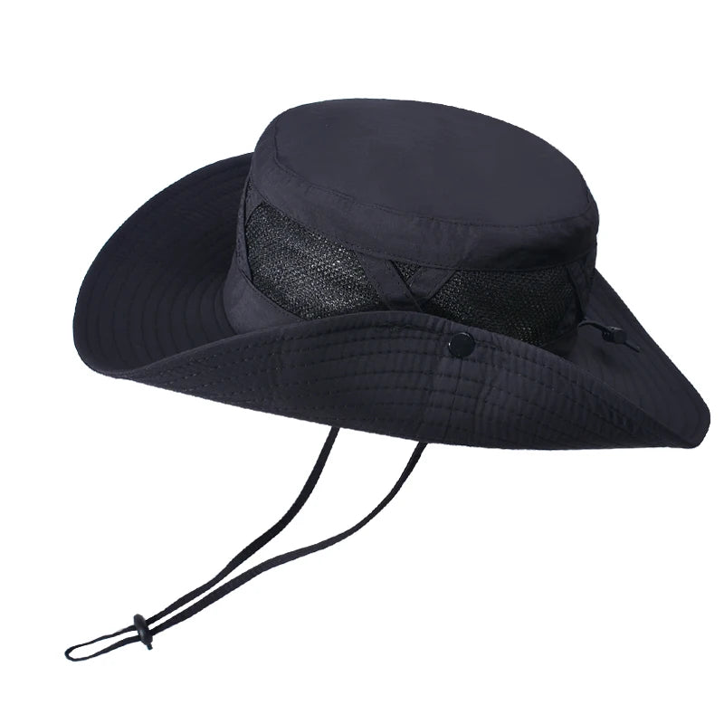 Xinbaoguan 100% Nylon Sun Hat — Large Brim & Breathable