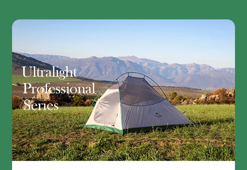 Naturehike Cloud Up – Ultralight 2-Person Camping Tent | Waterproof & Easy Setup