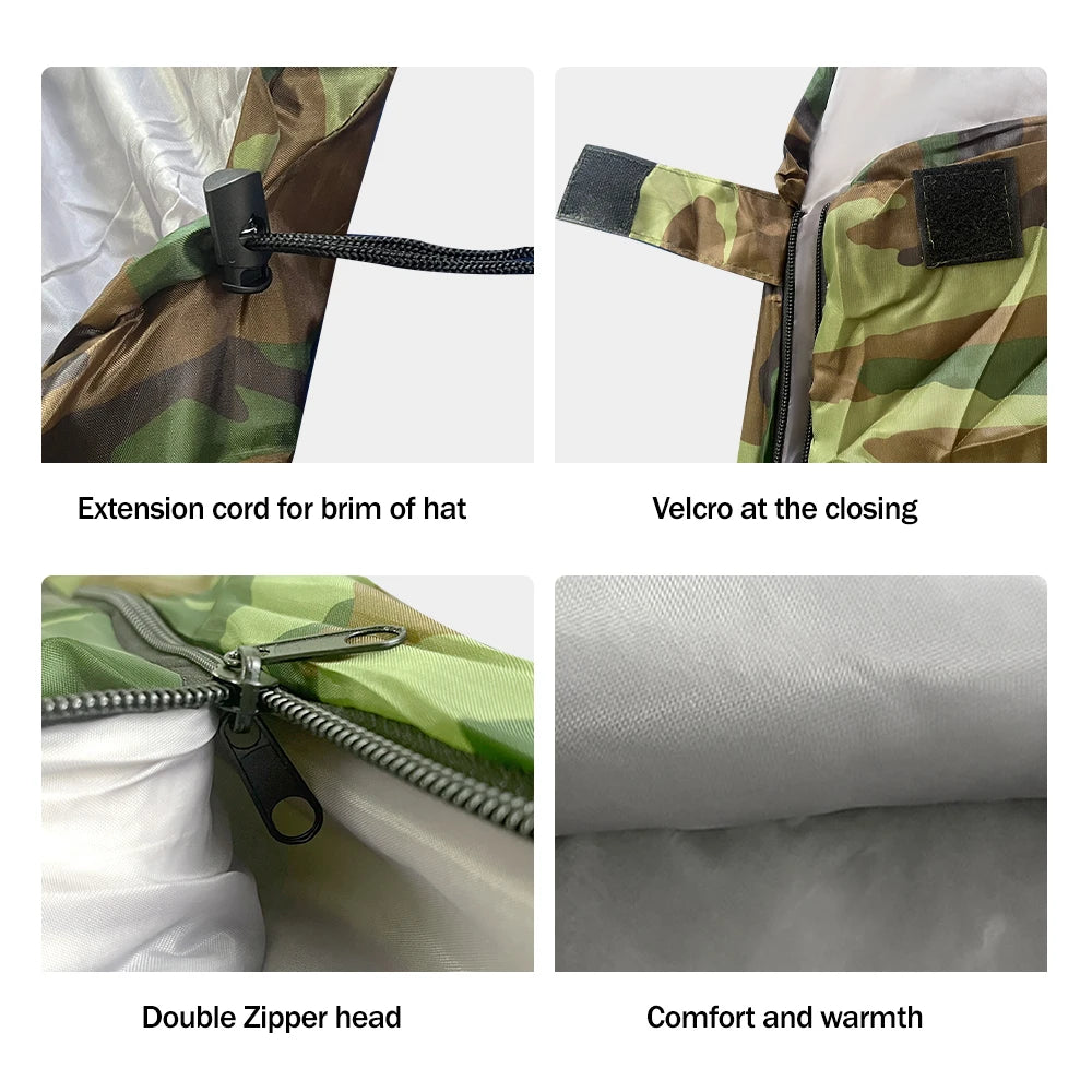 CamoShield – Lightweight Camouflage Sleeping Bag