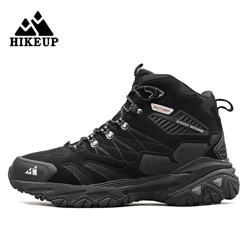 Men’s Hiking Boots – Suede High-Top Rainproof Tactical Combat Outdoor Shoes