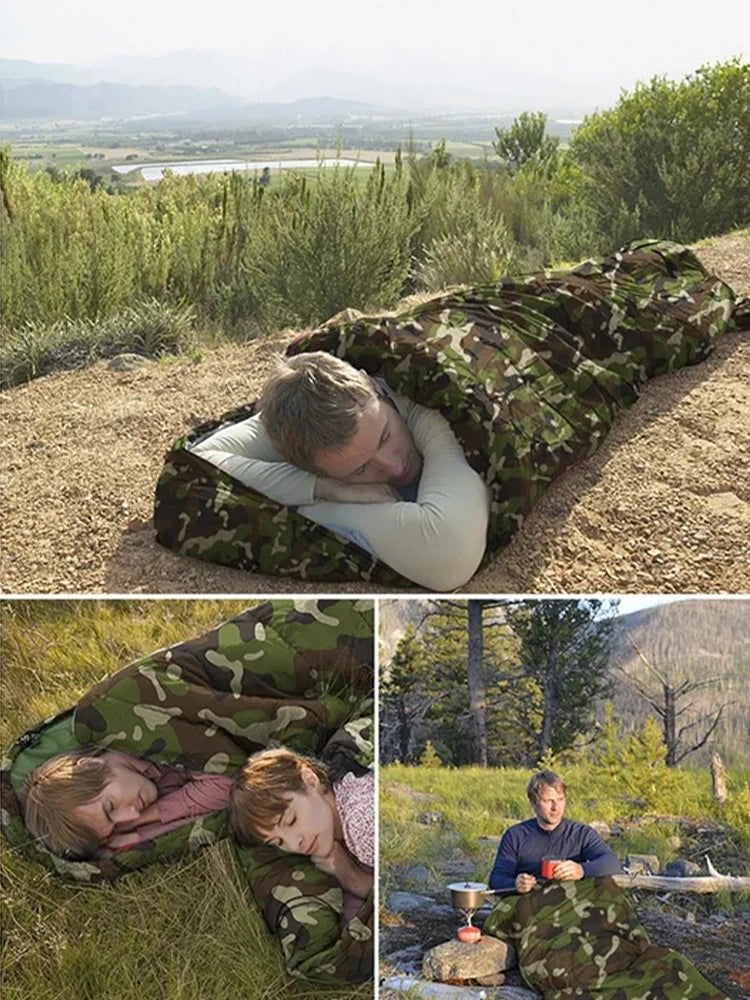CamoShield – Lightweight Camouflage Sleeping Bag