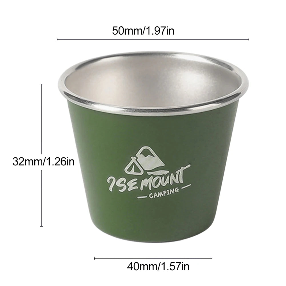CampSip™ Stainless Steel Camping Cup – Your Essential Outdoor Companion